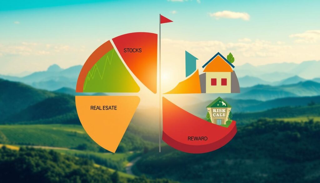 Asset allocation strategy for investment portfolio
