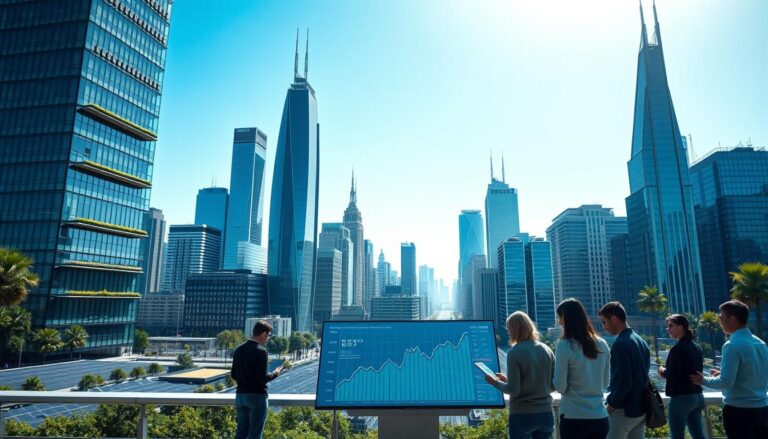 Financial Growth Plans Concept