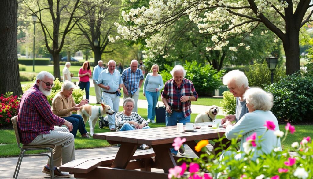קשרים חברתיים אחרי פרישה
