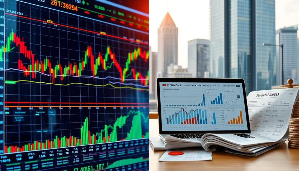 ניתוח טכני וניתוח פונדמנטלי בשוק ההשקעות