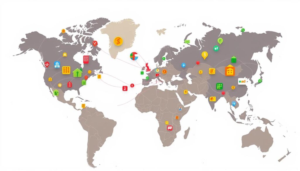 פיזור גיאוגרפי של השקעות